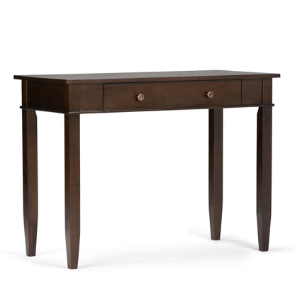 Carlton - Home Office Desk - Dark Tobacco Brown