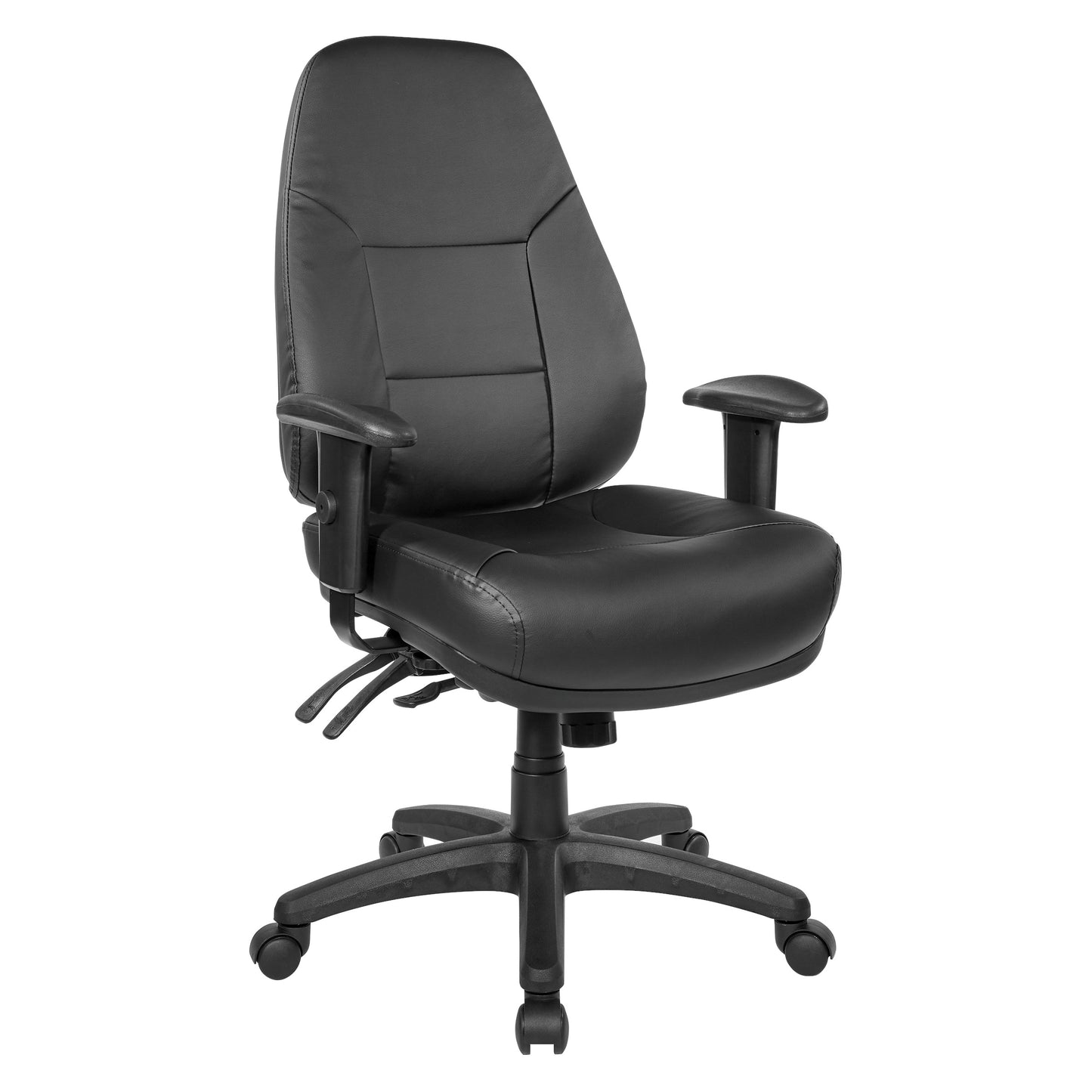 Deluxe Multi Function Ergonomic High Back Chair in Dillon Black