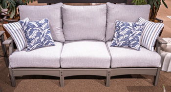 Lone View Bay - Sofa With Cushion - Gray