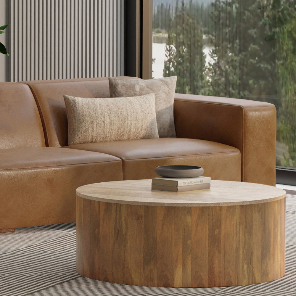 Rex - Right Arm Sofa Module - Brown