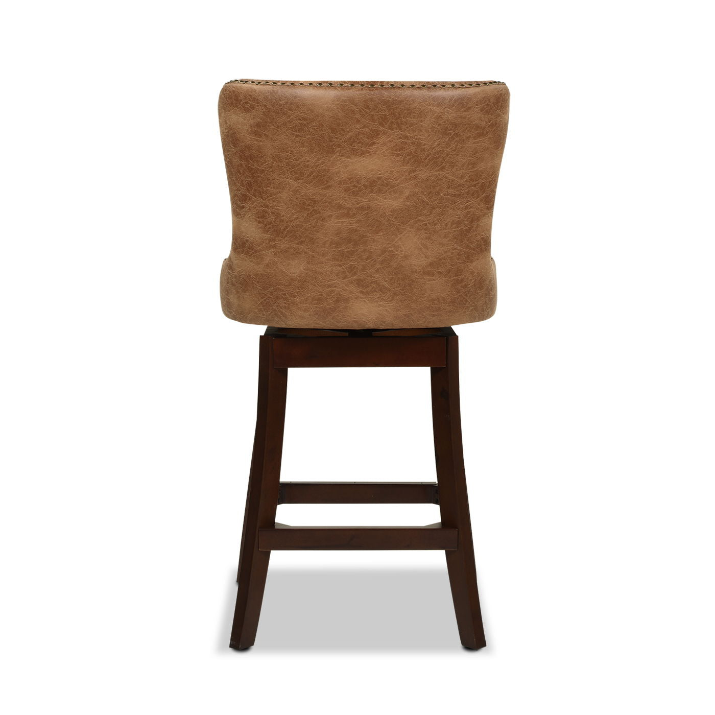 Holmes - Tufted High Back 360 Swivel Counter Height Barstool