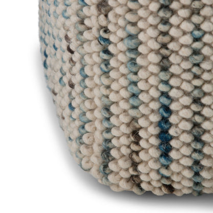 Zoey - Handcrafted Woven Cube Pouf