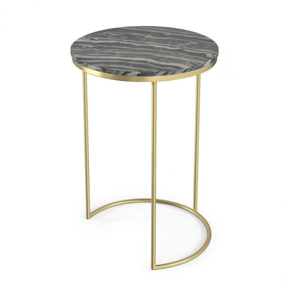 Ashley - 2 Piece Nesting Table - Gold