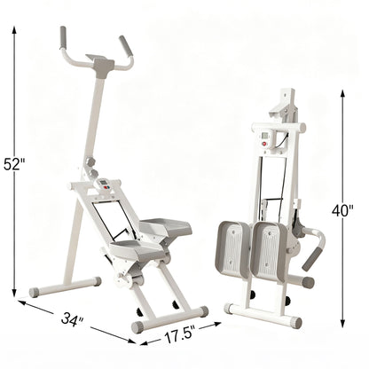 Stair Stepper Machine, Vertical Climber Exercise Equipment With LSD Display