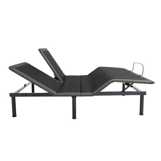 Quick Assembly Adjustable Bed Frame With Voice Activated Controls