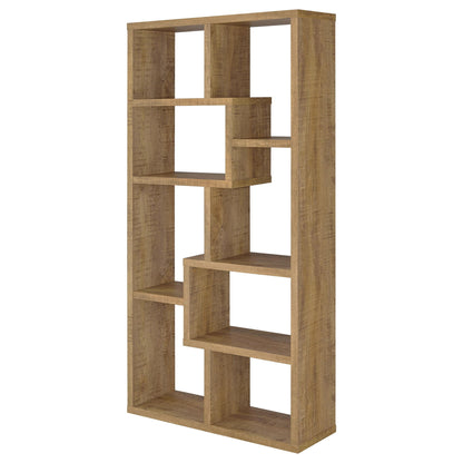 Currey - 6 Shelf Bookshelf - Mango Color