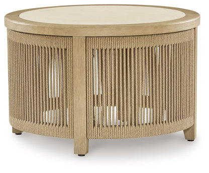 Cool Days - Round Cocktail Table - Beige