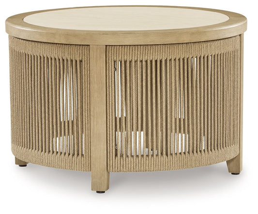 Cool Days - Round Cocktail Table - Beige