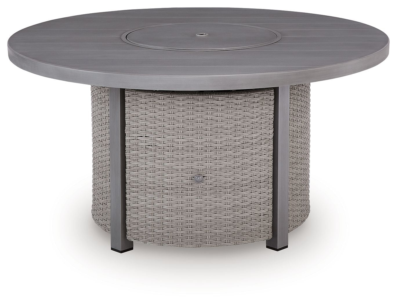 Dillon Beach - Round Fire Pit Table - Gray