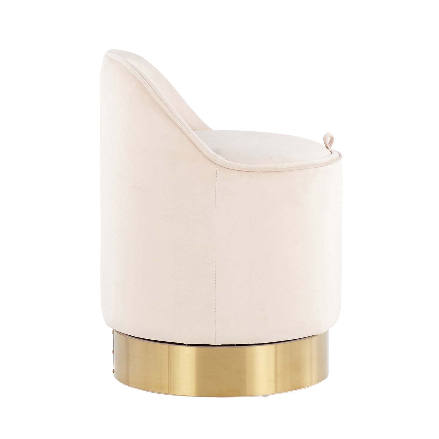 Marla - Contemporary / Glam Vanity Stool