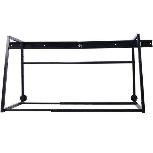 Heavy Duty Adjustable Garage Wall Multi-Tire Rack Storage - Black