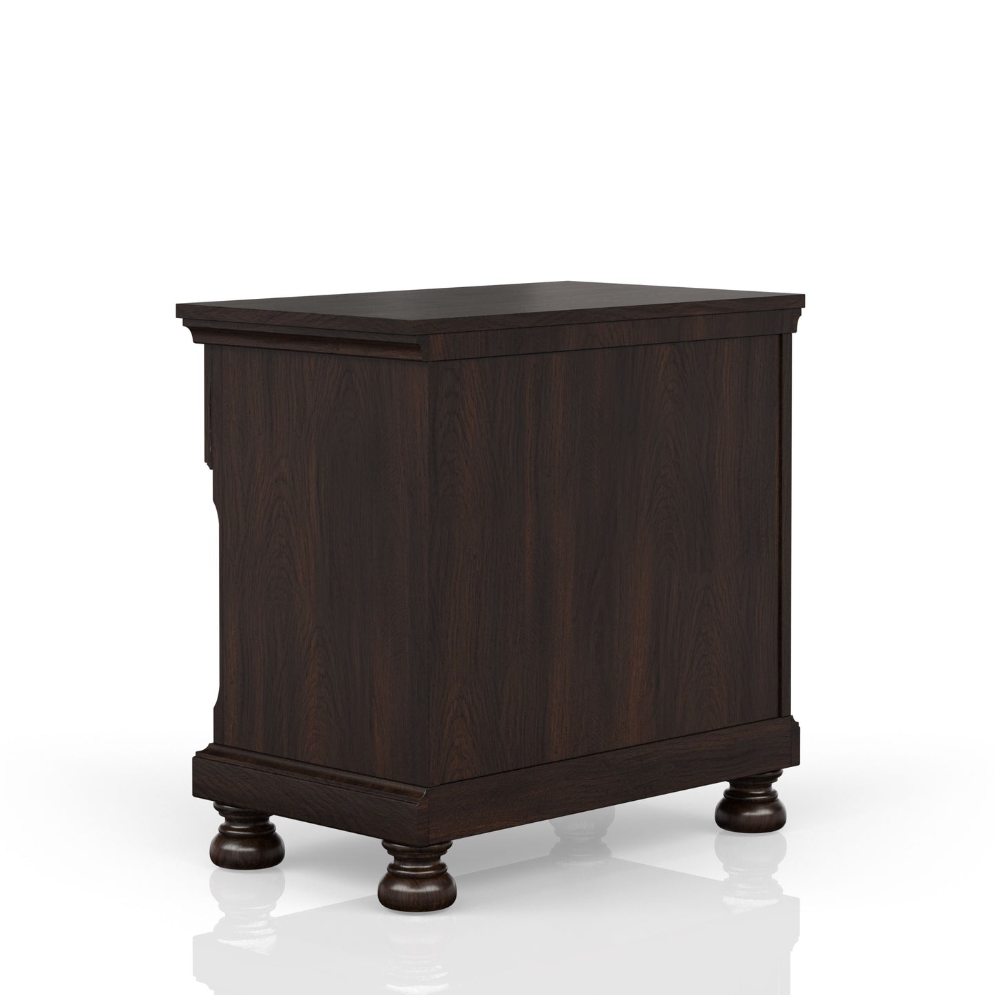 Nightstand Two Drawer - Cherry