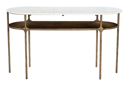 Bild - Console Table - White & Brass