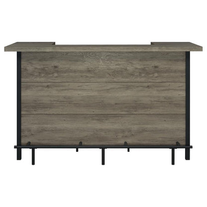 Bellemore - Freestanding Home Bar Wine Cabinet - Gray Driftwood