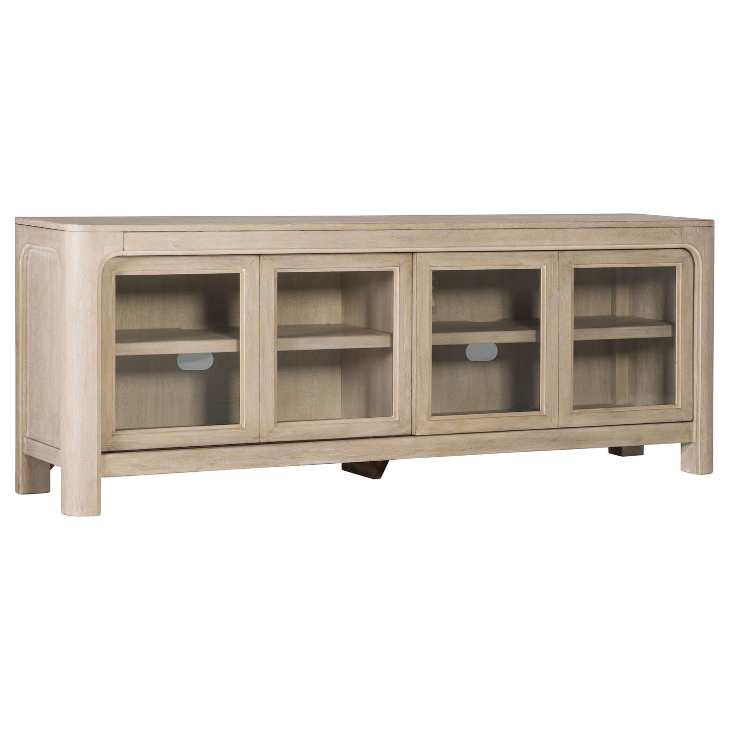 Flores - 2 Door TV Stand - Mango Color