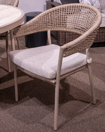 Ocean Park - Arm Chair With Cushion (Set of 4) - Beige