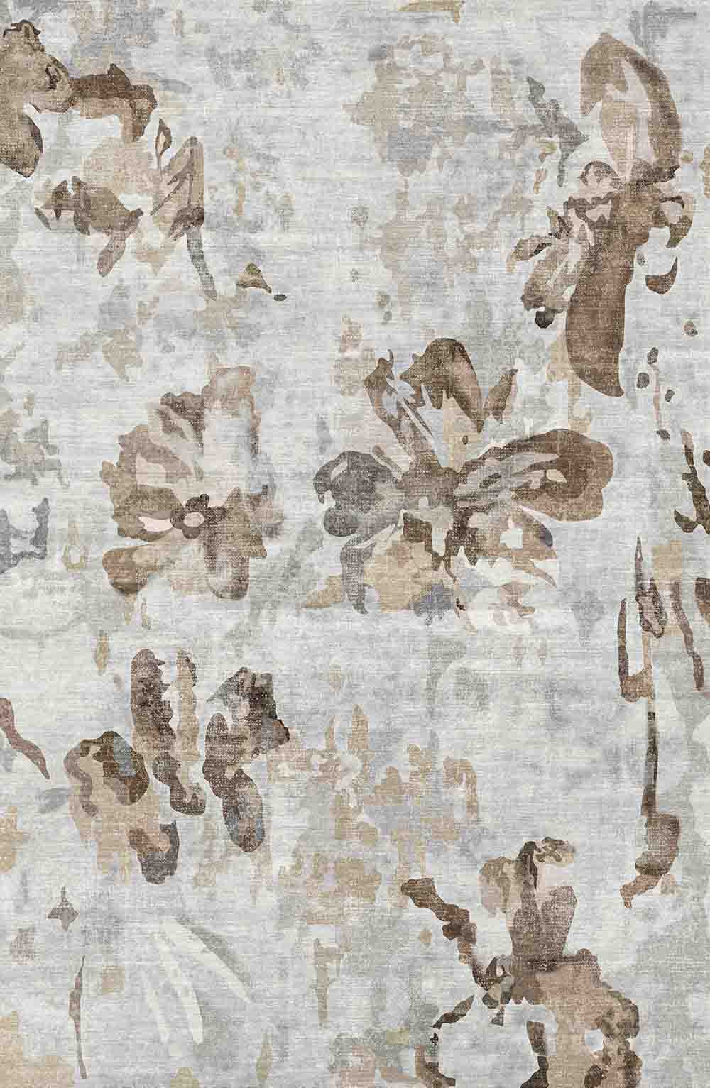 Macau - Non - Slip Accent Rug - Beige Brown / Ivory / Taupe