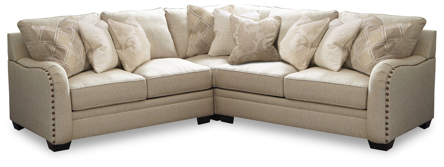 Luxora - 3-Piece Sectional - Bisque