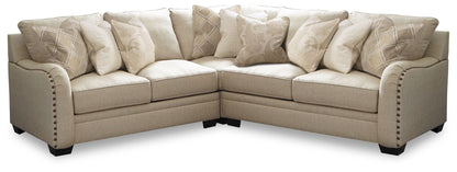 Luxora - 3-Piece Sectional - Bisque