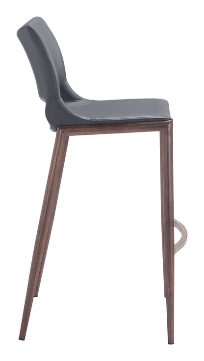 Ace - Bar Chair With Walnut Legs (Set of 2)