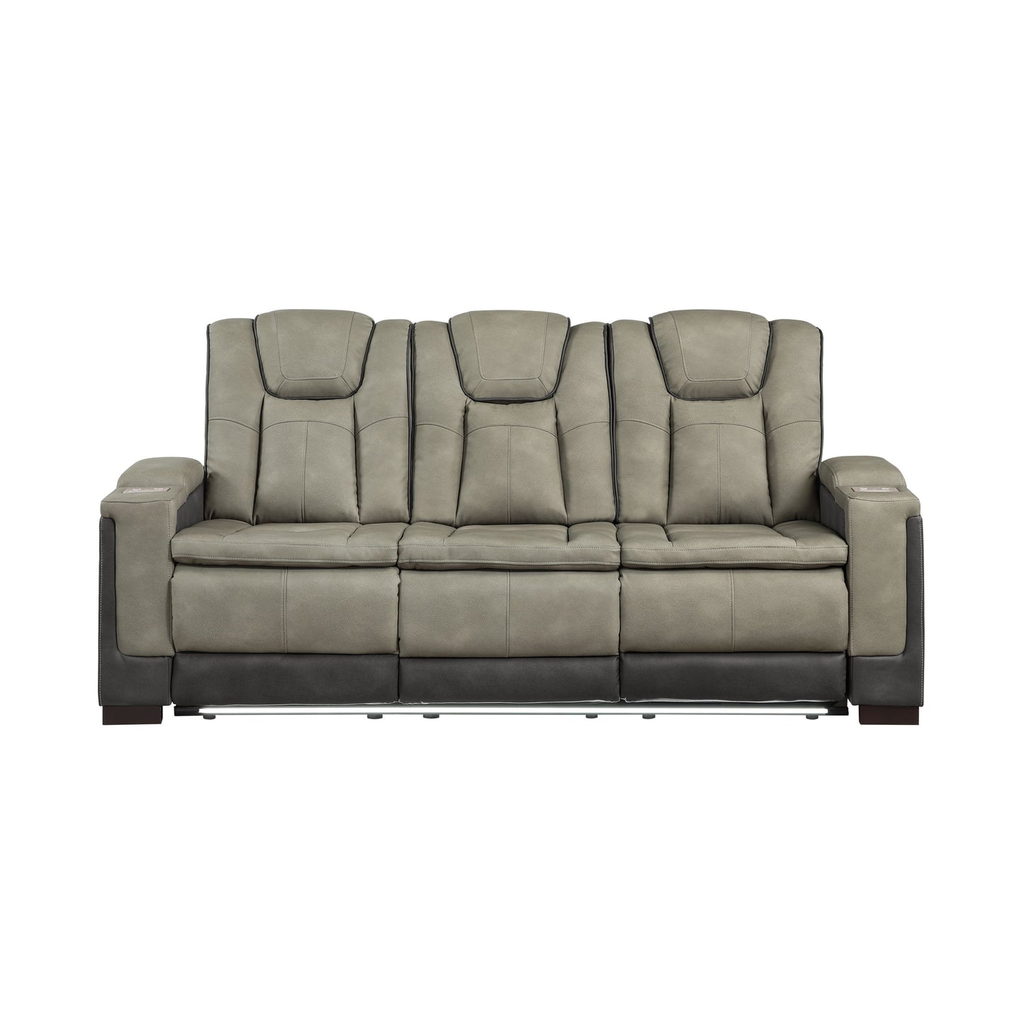Bruno - Power Reclining Sofa With LED Lighting