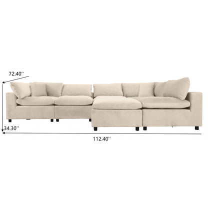 Hayward - Modular Sectional Sofa - Ivory