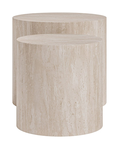 Carzo - Coffee Table Set - Stone Beige