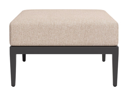Foret - Ottoman - Beige / Black