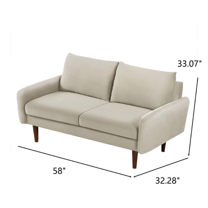 Kent - Loveseat, 2 Seater Sofa For Compact Living Spaces