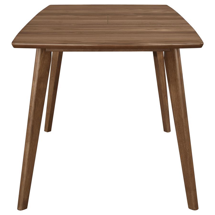 Alfredo - Extension Leaf Dining Table - Natural Walnut