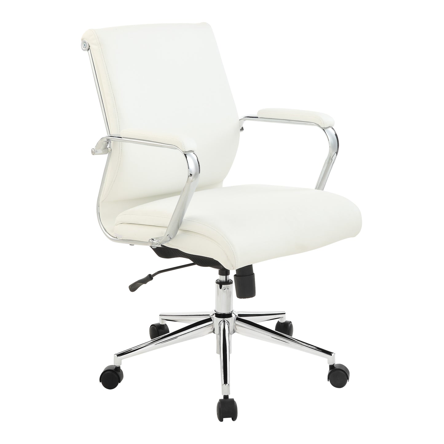 Mid Bk Silver Ion Technology Fabric Chair