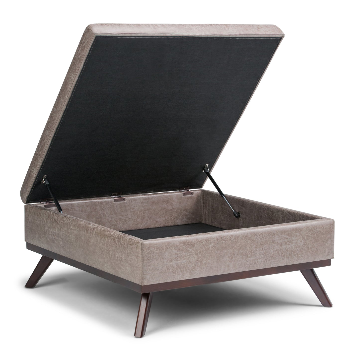 Owen - Multifunctional Square Coffee Table Storage Ottoman