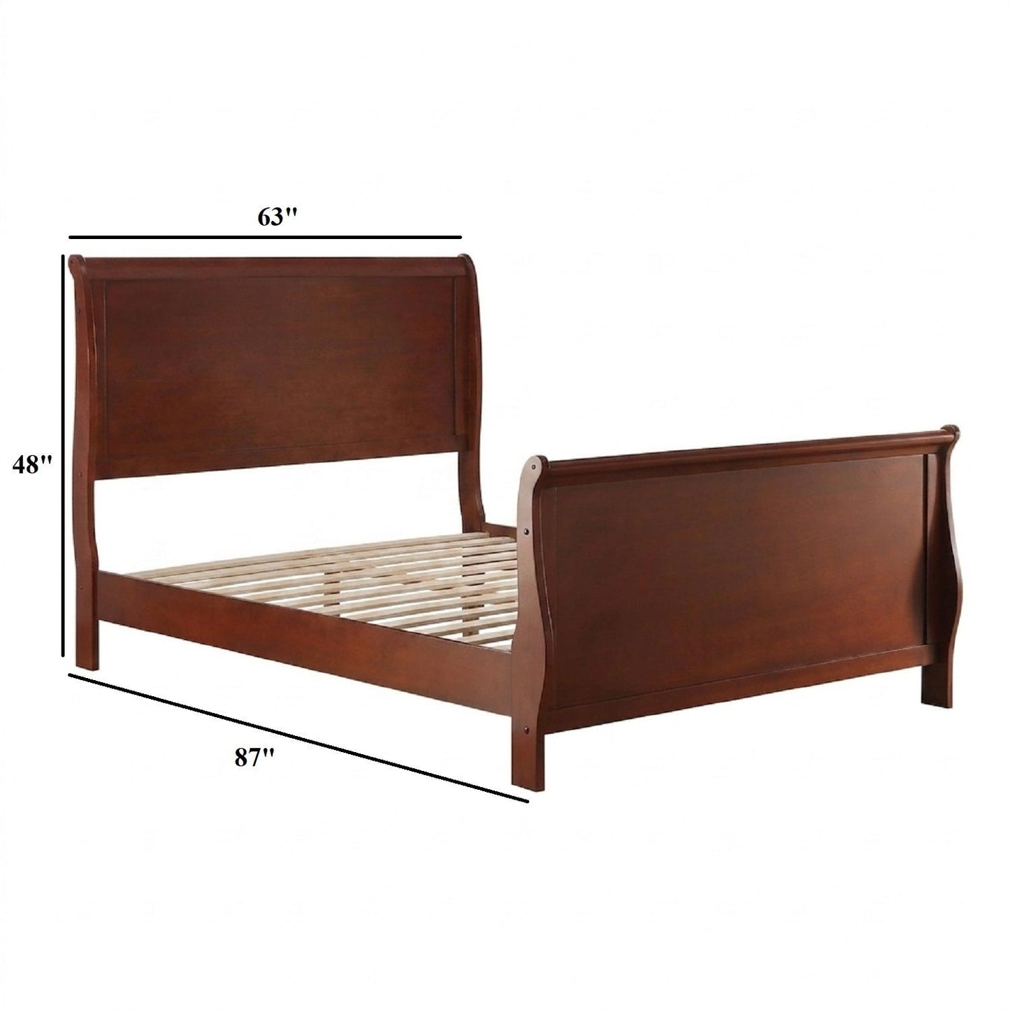 Sleigh Design Bed
