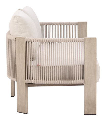 Sunlit Springs - Sofa - Gray / Light Brown