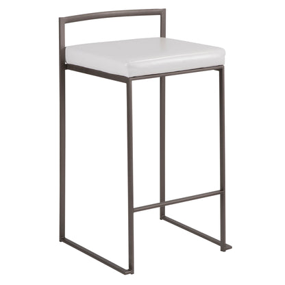 Fuji - Industrial Stackable Counter Stool Elegant Design