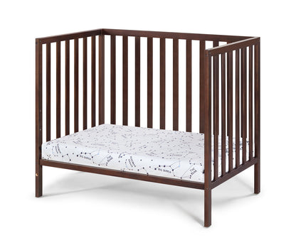 Palmer - 3-in-1 Convertible Mini Crib Baby With Mattress Pad