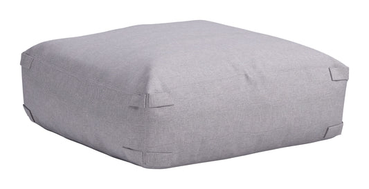 Luanda - Outdoor Ottoman - Gray