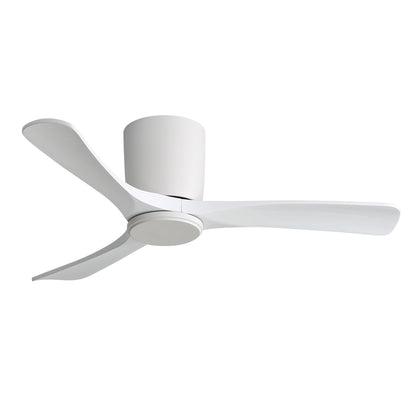 42" Flush Mount Ceiling Fan With 3 Blades, DC Reversible Motor