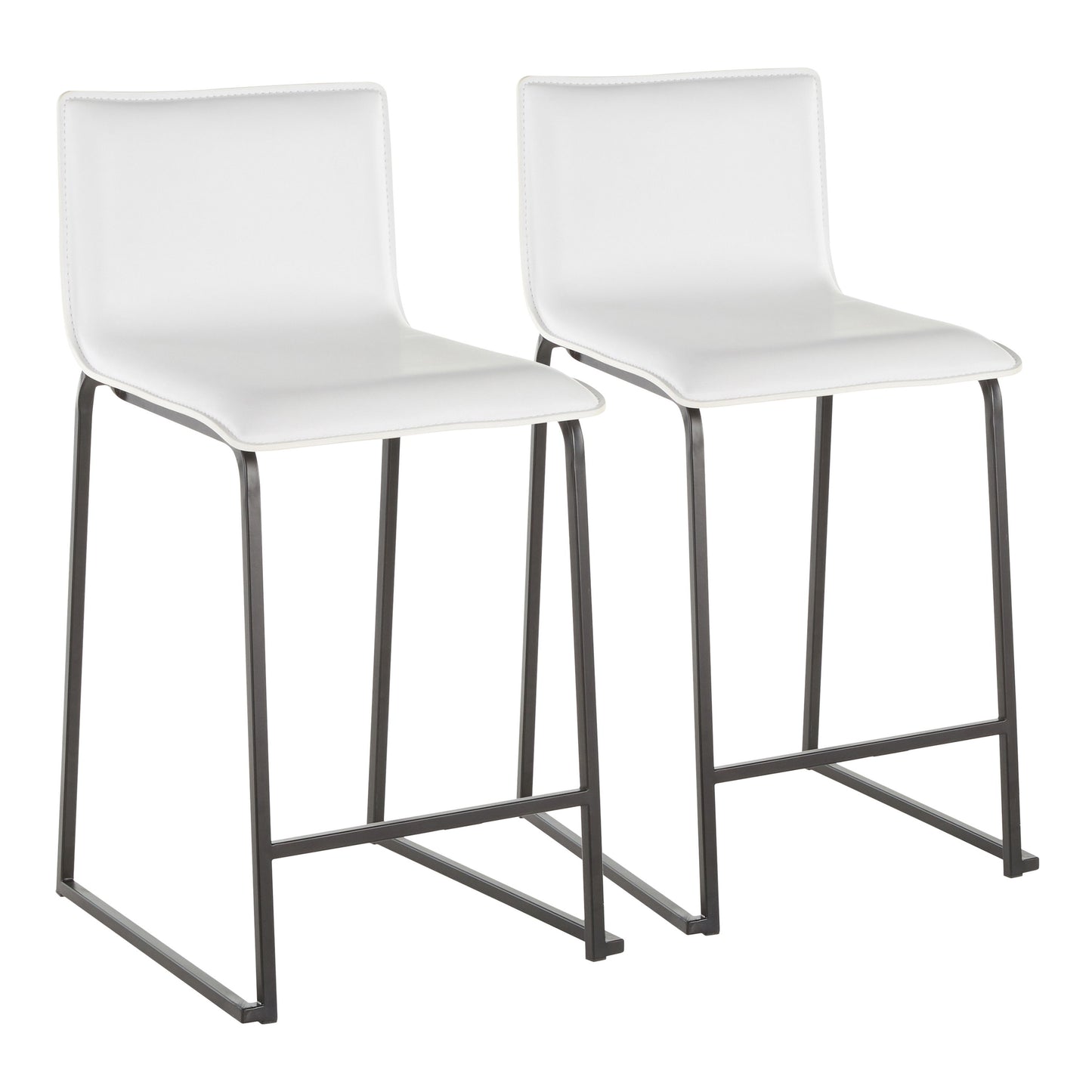 Mara - Upholstered Contemporary Counter Stool (Set of 2)