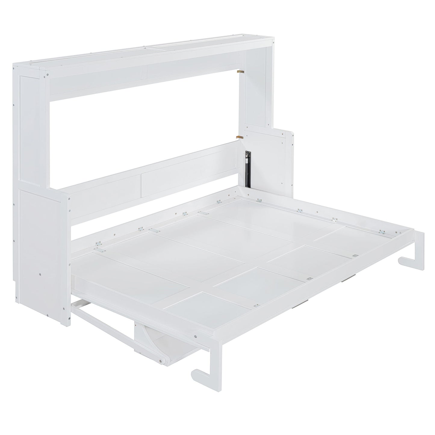 Murphy Bed With Hydraulic Lift & Desk Design