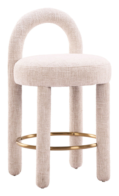Curco - Counter Stool (Set of 2) - Gray