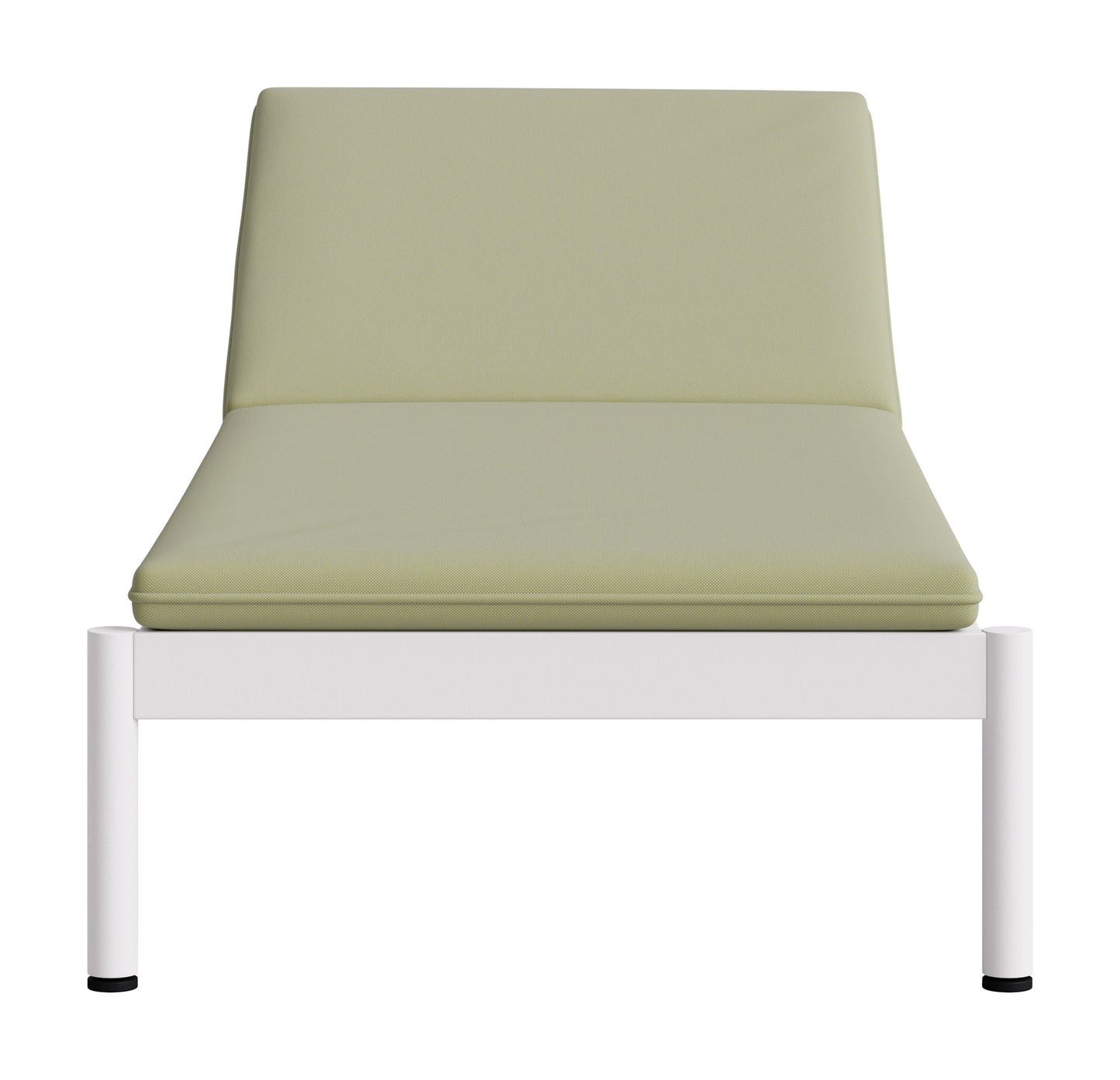 Lychee - Chaise Lounge - Green / White