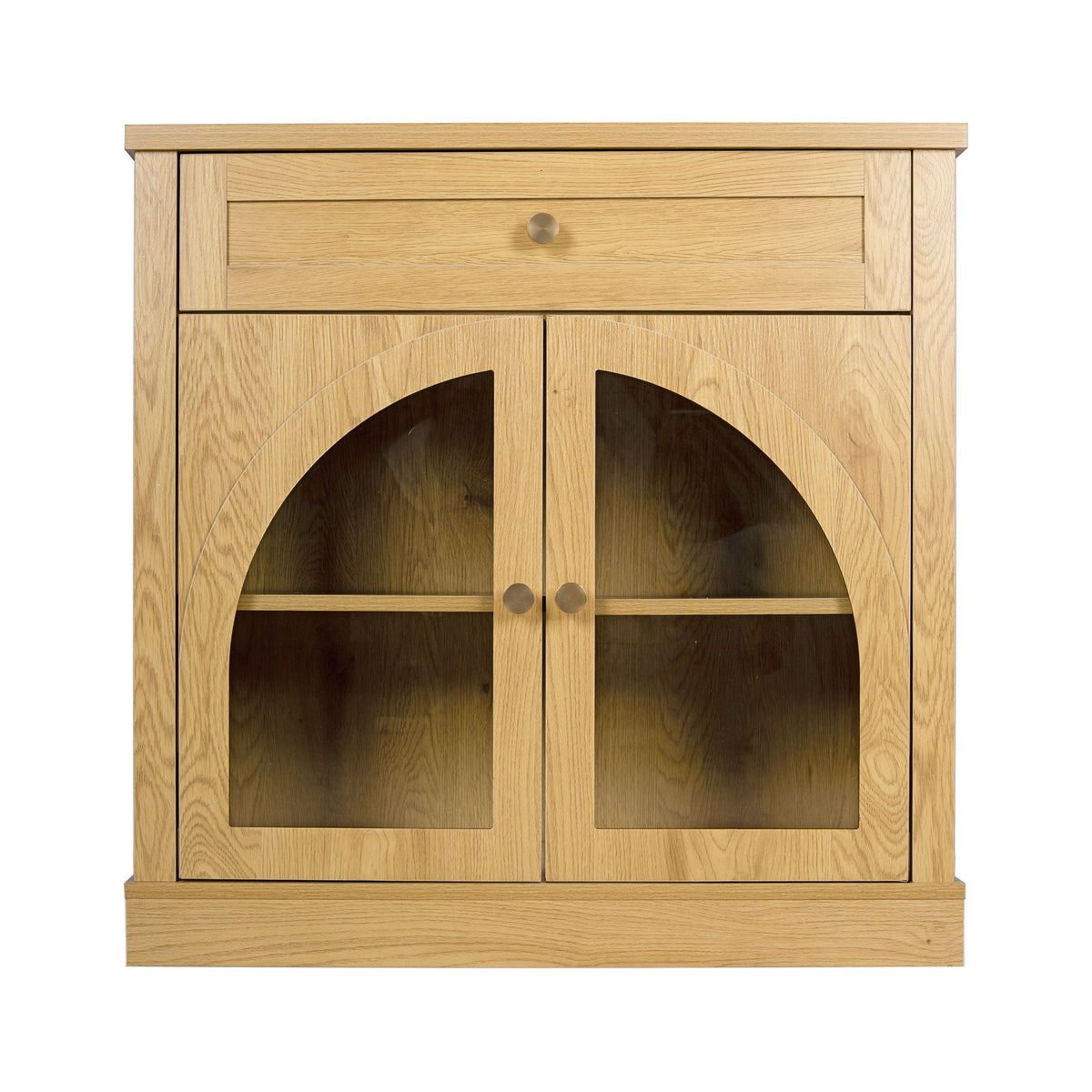 Modern Sideboard Cabinet With 1 Drawer And 2 Arched Doors