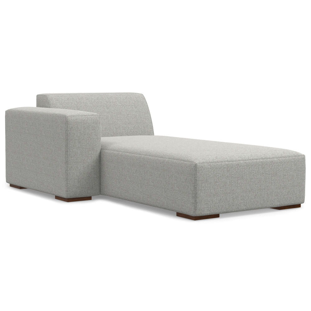 Rex - Left Chaise Sofa Module - Gray