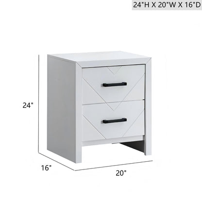 Morris - 2 Drawer Nightstand