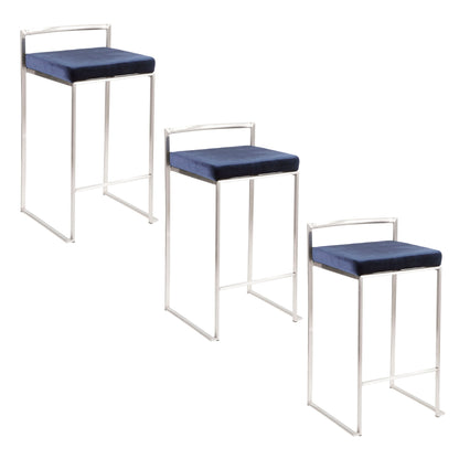 Fuji - Contemporary Elegant Stackable Counter Stool Set