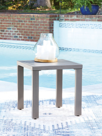 Dillon Beach - Square End Table - Gray
