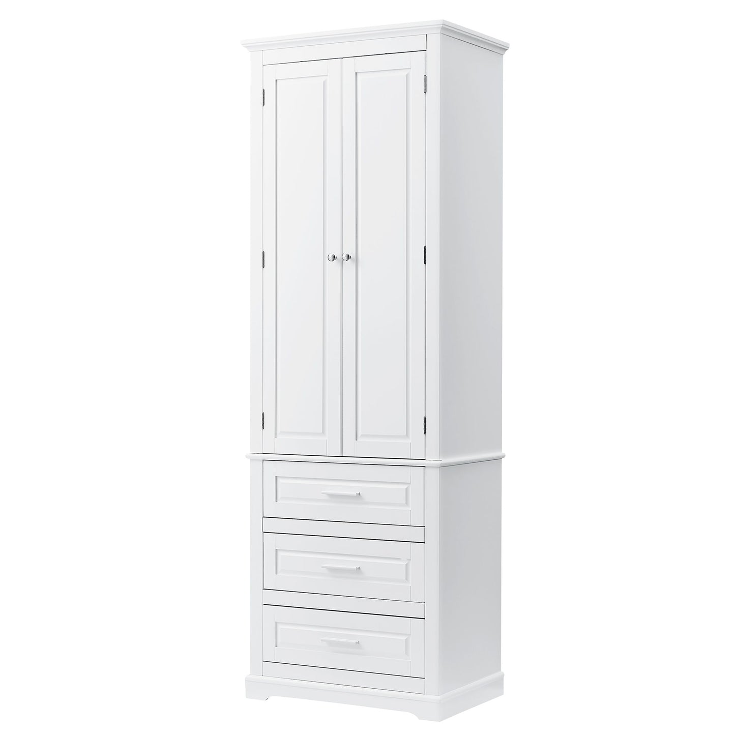 Storage Cabinet With 3 Drawers For Bathroom