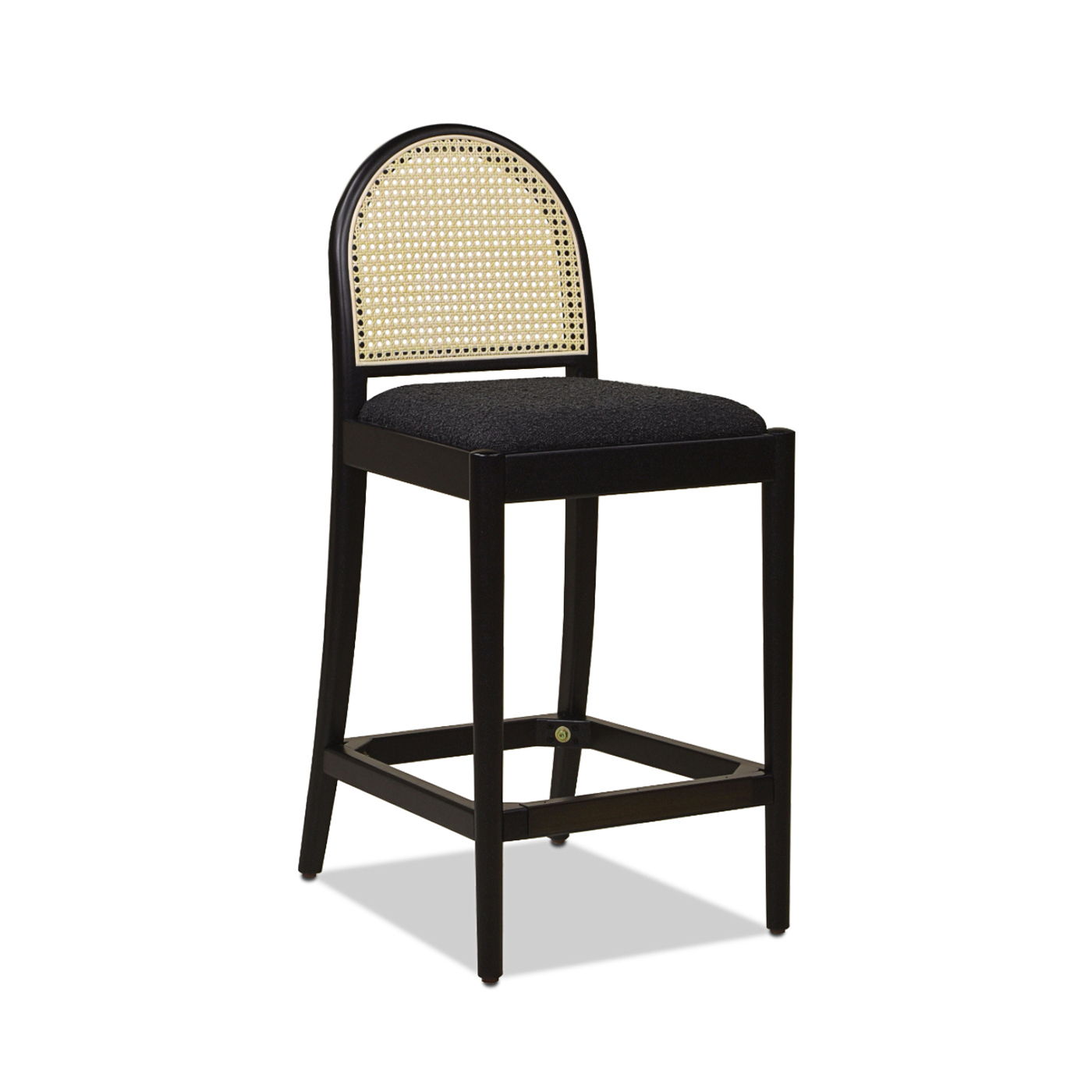 Panama - Curved Back Cane Counter Stool (Set of 2)