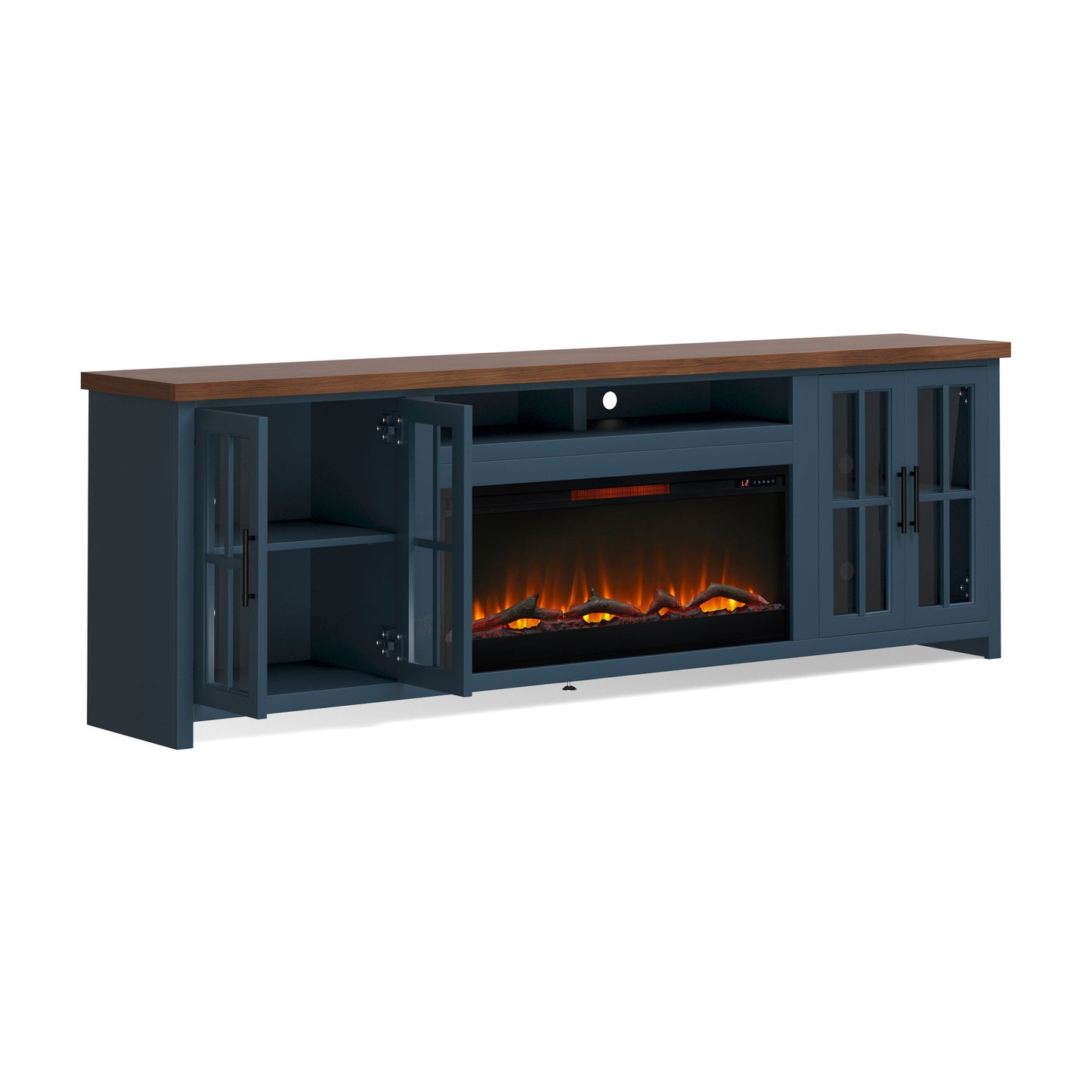 Nantucket - 74" Fireplace TV Stand Console